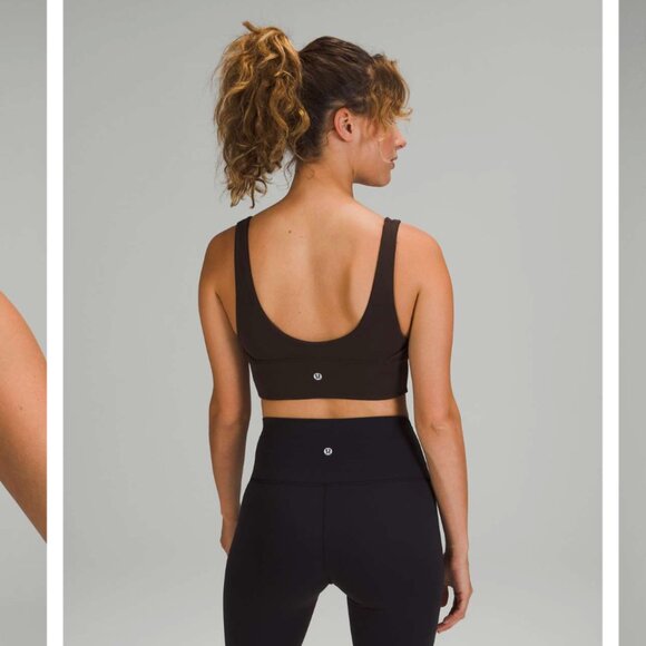 Lululemon Align Reversible Bra Black/Brown – Size 12 - Picture 4 of 13